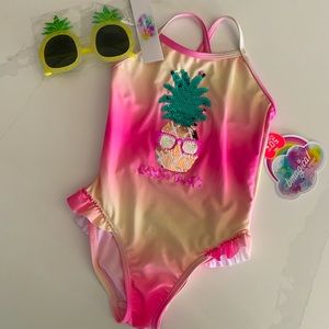 Little Girls Swim 50+UPF